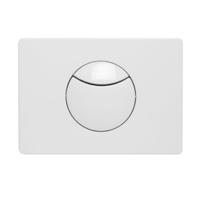 Plieger Bedieningspaneel Donau Voor Frontbediening 2-Knops Wit - thumbnail