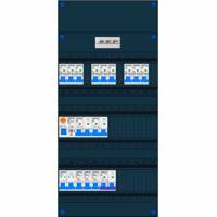 SEP groepenkast 9 lichtgroepen kookgroep 2 krachtgroepen 16A met aardleksch. hoofdschakelaar 4p 40A - thumbnail