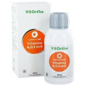 VitOrtho Vitamine A D E en K liposomaal 100 Milliliter
