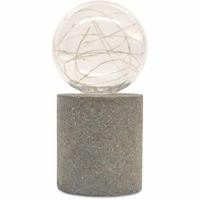 Tafellamp op zonne-energie - GARDEN ID Nordic Light - Ø10 h19 cm - Autonomie 6 tot 8 uur - Aan/uitknop - Oplaadbare AAA-batterij - thumbnail