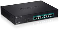 TRENDnet TPE-TG81g 8-Port Gigabit GREENnet PoE+ Switch Rack monteerbaar, tot 30 W per poort en 105 watt totaal vermogen - thumbnail