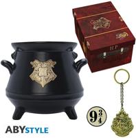 Harry Potter - Premium Mug + 3d Keychain + Pin Suitcase Giftset - thumbnail