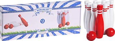 Bowlingspel XL - 23cm - hout