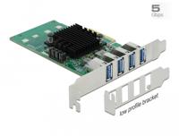 Delock 89048 PCI Express kaart USB-A 3.2 Gen 1 PCIe - thumbnail