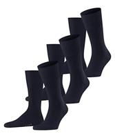 FALKE Airport sokken 3-paar dark navy - thumbnail