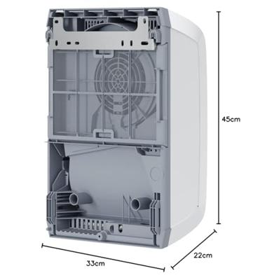 Stiebel Eltron CK 20 trend LCD Ventilatorkachel Alpine-wit Stiebel Eltron CK 20 trend LCD Ventilatorkachel Alpine-wit