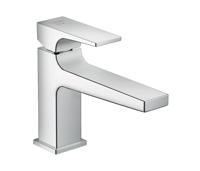 Hansgrohe Metropol ééngreeps wastafelmengkraan 100 CoolStart met rechte greep en PushOpen afvoerplug, chroom - thumbnail
