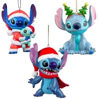 Kerstbal Pakket Stitch Nieuw - 3 stuks - thumbnail