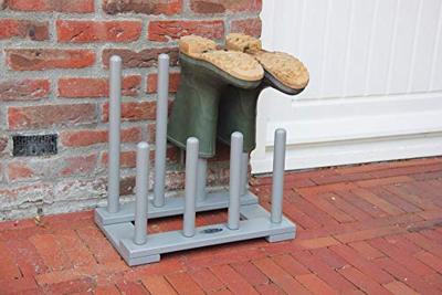 Esschert Design laarzenrek (grijs) CF48G Esschert Design laarzenrek (grijs) CF48G