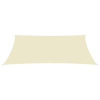 Zonnescherm rechthoekig 5x7 m oxford stof crmekleurig - thumbnail