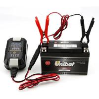 Unibat Charger ch-1000 , 1a 6/12v +lithium - thumbnail