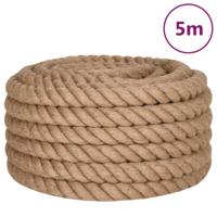 Touw 5 m lang 60 mm dik jute - thumbnail