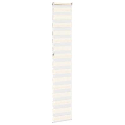 VidaXL Zebra rolgordijn 45x230 cm stofbreedte 40,9 cm marmerbeige