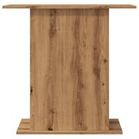Aquariumstandaard 36x75x72,5 cm bewerkt hout artisanaal eiken - thumbnail
