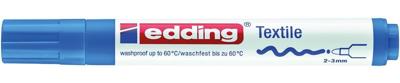 Textielmarker edding 4500 rond 2-3mm lichtblauw
