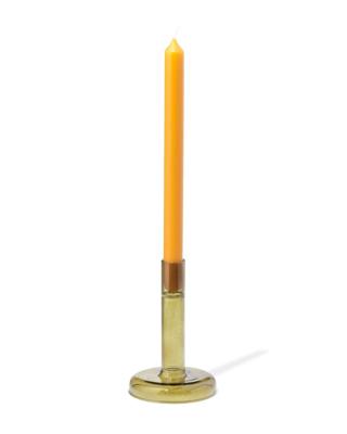 HEMA Kandelaar 8.5x8cm glas groen (groen)