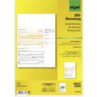 Sigel PC SEPA-overschrijving/ZV572 A4 speciaal OCR-papier, MP 90 g inh. 250 vel - thumbnail