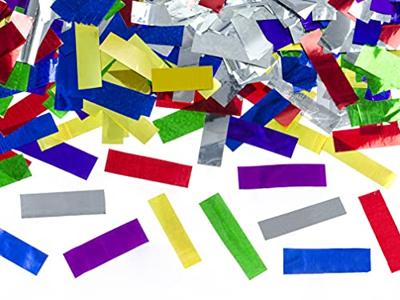 Confettikanon Multikleur Metallic - 60 cm