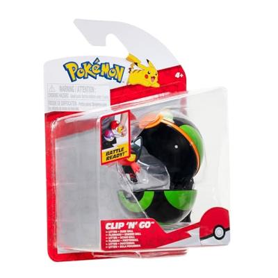Boti Pokémon clip &apos;n&apos; go liten & dusk ball speelset, 2dlg.