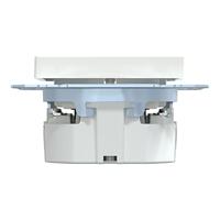 Merten MEG2300-0319 Wandcontactdoos System M Polar-wit 1 stuk(s) - thumbnail