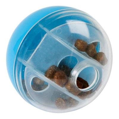 Producten/snackbal voor katten oe 5 cm blauw