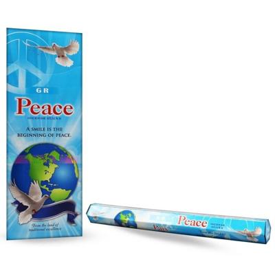 G.R. Wierook - Vrede - Wierookstokjes (20 stuks)