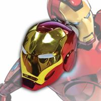 Marvel Comics Metal Keychain Iron Man Helmet - thumbnail