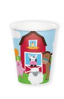 Haza Witbaard boerderij bekers, 8st. - thumbnail