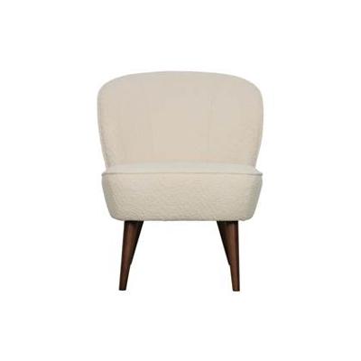 WOOOD Sara fauteuil bouclé Creme WOOOD Sara fauteuil bouclé Creme
