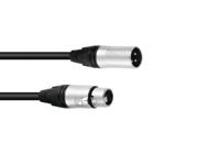 Sommer Cable SOMMER CABLE DMX kabel XLR 3pin 5m zwart Neutrik - thumbnail