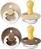 Bibs 2 Fopspeen Duo Glow In Dark Vanilla/oak - thumbnail