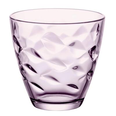 Bormioli Rocco Glazen Flora - Roze - 250 ml - 6 stuks