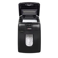 Rexel Auto+ 130X Papierversnipperaar Cross cut 4 x 40 mm 26 l Aantal bladen (max.): 140 Veiligheidsniveau 4 Ook geschikt voor Paperclips, Nietjes - thumbnail