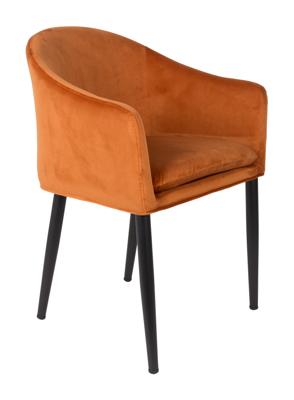 Eetkamerstoel 'Yuniesky', kleur Oranje Eetkamerstoel 'Yuniesky', kleur Oranje
