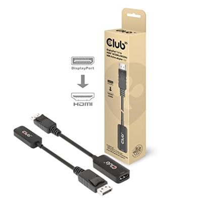 CLUB3D DisplayPort1.4 to HDMI 4K120Hz/8K60Hz HDR Active adapter M/F - thumbnail