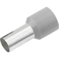 Cimco 187226 Adereindhulzen 4 mm² Deels geïsoleerd Grijs 100 stuk(s) - thumbnail