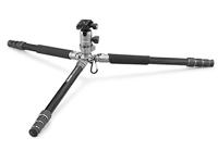 Cullmann 55496 Mundo 528MC driepootstatief carbon inclusief monopod met kogelkop, statiefhoogte, 183,5 cm zilver - thumbnail