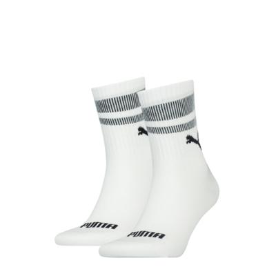 Puma Sokken Short Crew New Heritage 2-pack Wit / Zwart-35/38 Puma Sokken Short Crew New Heritage 2-pack Wit / Zwart-35/38