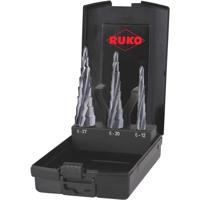 RUKO 101087PRO ULTIMATECUT HSS Getrapteboorset 3-delig 3 vlakken schacht 1 set(s) - thumbnail