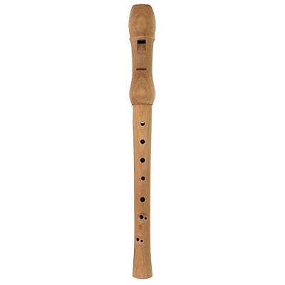 Hohner Musica Line 9560 perenboomhouten sopraanblokfluit barok boring - thumbnail