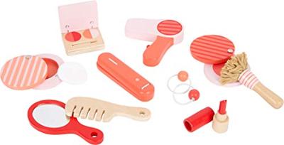 Small Foot houten retro speel make-up in koffer