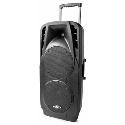 Vonyx SPX-PA9210 1000 W Trolley met PA-geluidssysteem Zwart Vonyx SPX-PA9210 1000 W Trolley met PA-geluidssysteem Zwart