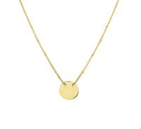 Collier Rondje geelgoud 1,0 mm x 40-42 cm - thumbnail