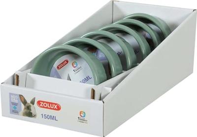 ZOLUX NEOLIFE VOERBAK KONIJN KERAMIEK GROEN