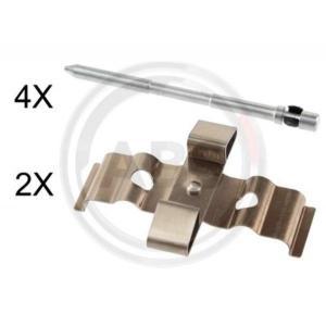 Accessoireset, schijfremblok 1848Q