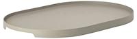 Zone - Singles - Dienblad 23cm ovaal Mud - thumbnail
