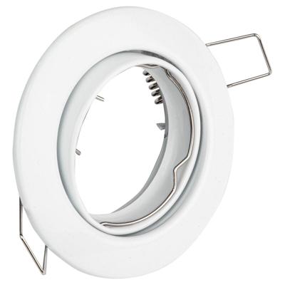 Rond Kantelbaar Spot Armatuur Ø82mm - Wit Aluminium Inbouw GU10