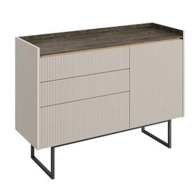 Meubella Dressoir Linq - Beige - 118 cm
