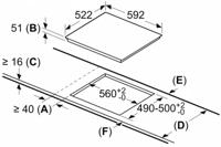 Inductiekookplaat BOSCH PIJ631BB5E 7400 W - thumbnail