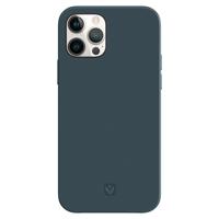 Valenta Leather Back Cover Snap Luxe Apple iPhone 12/12 Pro Blue - thumbnail